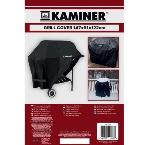 Kaminer Pokrowiec na grill ogrodowy 147x61x122cm Kaminer Pokrowiec na grill ogrodowy 147x61x122cm