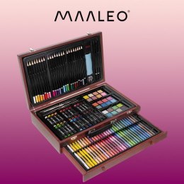 Maaleo Zestaw do malowania w walizce 148szt