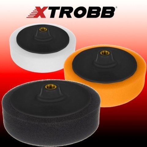 Xtrobb Gąbka polerska- zestaw 3 szt. Xtrobb Gąbka polerska- zestaw 3 szt.