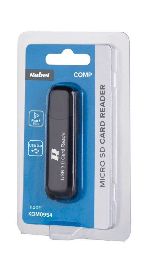 Czytnik kart pamięci USB 3.0 r61 REBEL Czytnik kart pamięci USB 3.0 r61 REBEL