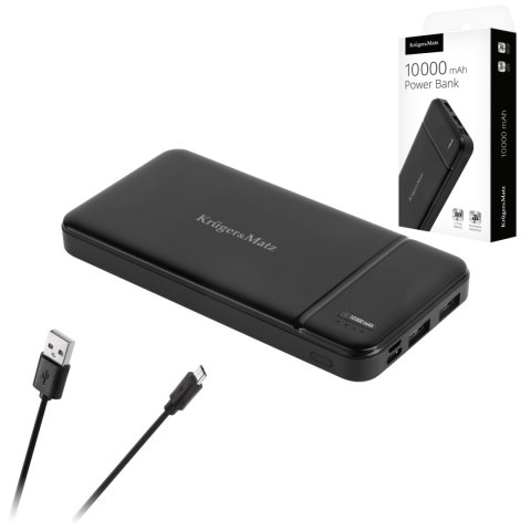 PowerBank Kruger&Matz 10000 mAh Li-pol PowerBank Kruger&Matz 10000 mAh Li-pol