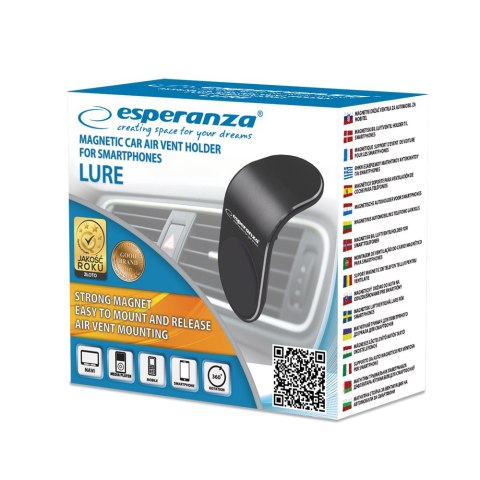 EMH124 Esperanza uchwyt samochodowy do telefonu magnetyczny lure EMH124 Esperanza uchwyt samochodowy do telefonu magnetyczny lure