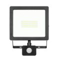 ALLED 50W Naświetlacz LED z PIR, 4000lm, IP44, 4000K, Alu+szkło