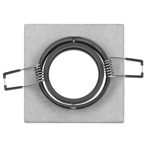 HALISI SM ramka dekoracyjna oprawy punktowej, MR16/GU10 max 50W, kwadrat, ruchoma, czarna HALISI SM ramka dekoracyjna oprawy punktowej, MR16/GU10 max 50W, kwadrat, ruchoma, czarna
