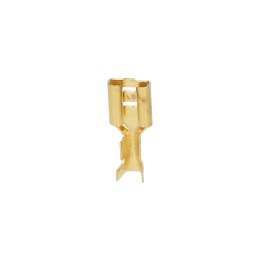 Konektor nieizolowany, przekrój maksymalny 1mm?, szerokość:6,3mm, Blister 10 szt.