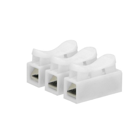 Złączka trzytorowa sprężynowa, 3x2,5mm?, 100 sztuk Złączka trzytorowa sprężynowa, 3x2,5mm?, 100 sztuk