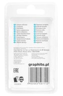 Kamień szlifierski stożek 5 x 10 mm, trzpień 3.2 mm, 3 szt.