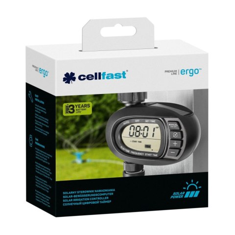 Solarny sterownik nawadniania Cellfast Ergo Solarny sterownik nawadniania Cellfast Ergo