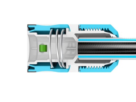Szybkozłącze przelot 1/2" Cellfast Ergo Szybkozłącze przelot 1/2" Cellfast Ergo