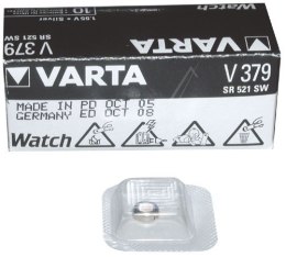 1x bateria AG0 V379 379 LR521 SR521 1,5V Varta