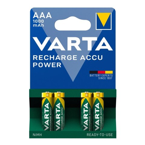 4x akumulator R-03 R03 AAA 1000mAh Varta Ready2use 4x akumulator R-03 R03 AAA 1000mAh Varta Ready2use