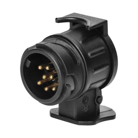 Adapter gniazda przyczepy 13/7-pinowy, tworzywo, 12/24V Adapter gniazda przyczepy 13/7-pinowy, tworzywo, 12/24V