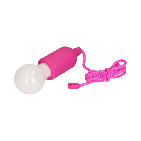 Bateryjna lampka nocna na sznurku 1W LED, 3 x AAA, różowa Bateryjna lampka nocna na sznurku 1W LED, 3 x AAA, różowa
