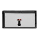 Elektroniczny wizjer do drzwi LCD 3,5", szerokokątny obiektyw, bateryjny, srebrny
