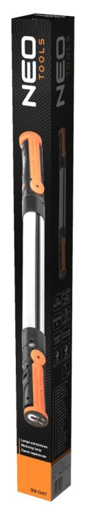 Lampa warsztatowa akumulatorowa 2 x 350 lm rozkładana SMD