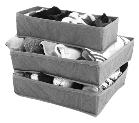 AG126G Organizer bieliznę zestaw 3szt AG126G Organizer bieliznę zestaw 3szt