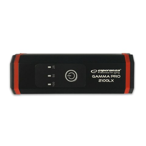 EOT058 Esperanza profesjonalna lampka rowerowa led na przód 2w1 gamma pro 2100 lx EOT058 Esperanza profesjonalna lampka rowerowa led na przód 2w1 gamma pro 2100 lx
