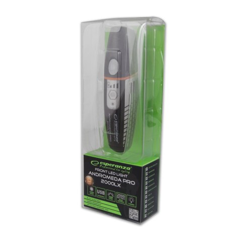 EOT062 Esperanza profesjonalna lampka rowerowa led na przód andromeda pro 2000 lx EOT062 Esperanza profesjonalna lampka rowerowa led na przód andromeda pro 2000 lx