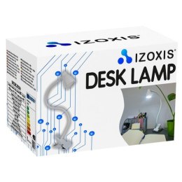 Izoxis Lampka biurkowa z klipsem- biała Izoxis 19455