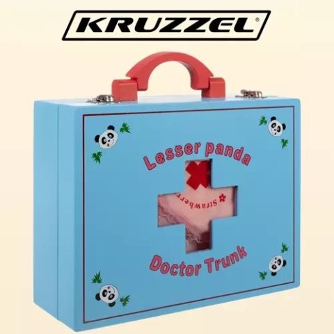 Kruzzel Zestaw małego doktora- drewniany Kruzzel 19869 Kruzzel Zestaw małego doktora- drewniany Kruzzel 19869