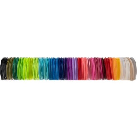 Maaleo Filamenty PLA 3D- 30szt. x 10m Kruzzel 19877 Maaleo Filamenty PLA 3D- 30szt. x 10m Kruzzel 19877