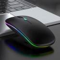 AK211A Mysz bezprzewodowa rgb black