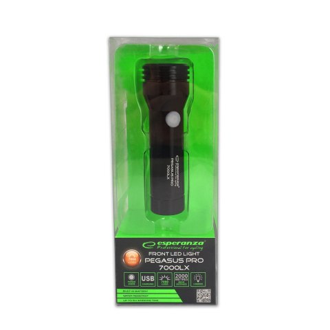 EOT064 Esperanza profesjonalna lampka rowerowa led na przód 2w1 pegasus pro 7000 lx EOT064 Esperanza profesjonalna lampka rowerowa led na przód 2w1 pegasus pro 7000 lx