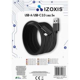 Izoxis Kabel USB -A 2.0 5m C Izoxis 19911