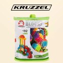 Kruzzel Klocki konstrukcyjne- jeżyki 192szt. Kruzzel 20376