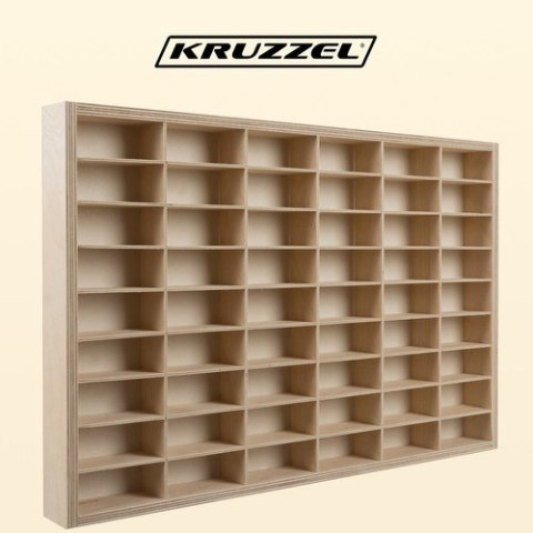 Kruzzel Półka drewniana na auta/resoraki KRUZZEL 21998 Kruzzel Półka drewniana na auta/resoraki KRUZZEL 21998