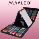 Maaleo Zestaw do malowania w walizce- 208szt Maaleo 21645