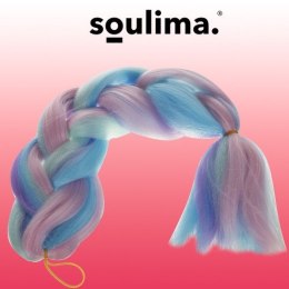 Soulima Włosy syntetyczne ombre nieb/fiol Soulima 21366